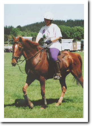 Finishing first on a CTR at Tinui Station